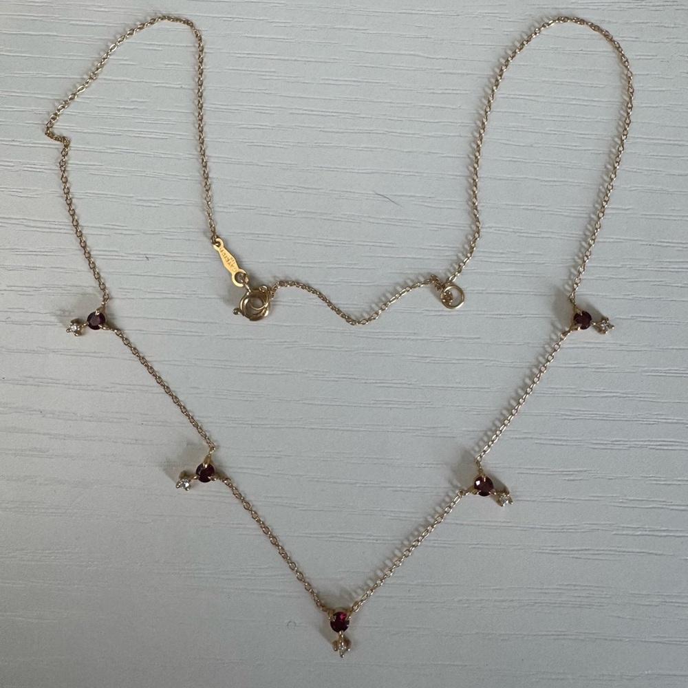 Catbird x Cassi Namoda Red Moon Necklace